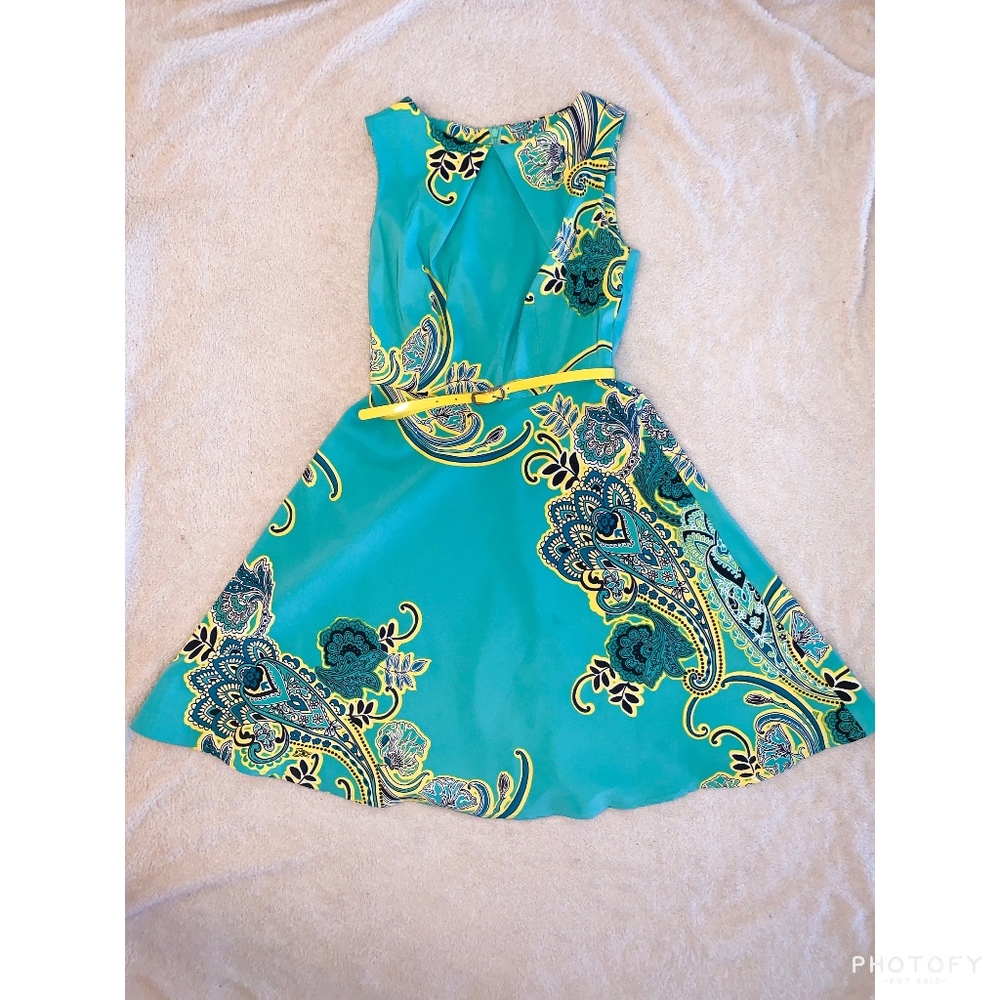 Dress Barn Paisley Dress